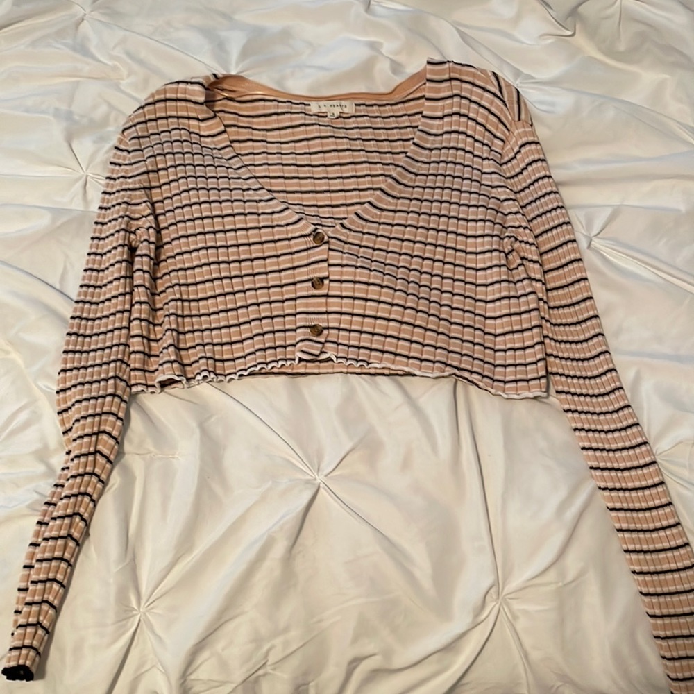 Cropped cardigan